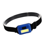 Maxbell LED Headlamp flashlights Elastic Head Band Light for Hiking Mountaineering Blue