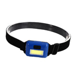Maxbell LED Headlamp flashlights Elastic Head Band Light for Hiking Mountaineering Blue