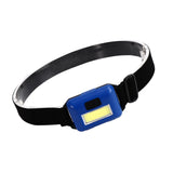 Maxbell LED Headlamp flashlights Elastic Head Band Light for Hiking Mountaineering Blue