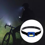 Maxbell LED Headlamp flashlights Elastic Head Band Light for Hiking Mountaineering Blue