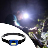 Maxbell LED Headlamp flashlights Elastic Head Band Light for Hiking Mountaineering Blue