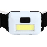 Maxbell LED Headlamp flashlights Elastic Head Band Light for Hiking Mountaineering White
