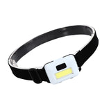 Maxbell LED Headlamp flashlights Elastic Head Band Light for Hiking Mountaineering White
