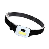 Maxbell LED Headlamp flashlights Elastic Head Band Light for Hiking Mountaineering White