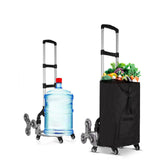 Maxbell Durable Stair Climbing Cart Folding with Rope Luggage  Wheel Racks and Bags