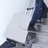 Maxbell Durable Stair Climbing Cart Folding with Rope Luggage  Wheel Racks and Bags