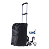 Maxbell Durable Stair Climbing Cart Folding with Rope Luggage  Wheel Racks and Bags