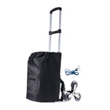 Maxbell Durable Stair Climbing Cart Folding with Rope Luggage  Wheel Racks and Bags