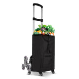 Maxbell Durable Stair Climbing Cart Folding with Rope Luggage  Wheel Racks and Bags