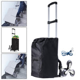 Maxbell Durable Stair Climbing Cart Folding with Rope Luggage  Wheel Racks and Bags