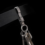 Maxbell Fashion Belt Keychain Lightweight Unisex Custom Titanium Alloy Keyring