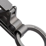 Maxbell Fashion Belt Keychain Lightweight Unisex Custom Titanium Alloy Keyring