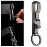 Maxbell Fashion Belt Keychain Lightweight Unisex Custom Titanium Alloy Keyring