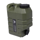 Maxbell Food Grade Water Storage Bucket with Faucet Jug Durable for Home Green