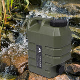 Maxbell Food Grade Water Storage Bucket with Faucet Jug Durable for Home Green