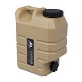 Maxbell Food Grade Water Storage Bucket with Faucet Jug Durable for Home Khaki