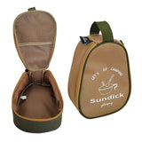 Maxbell Outdoor Sierra Bowls Cup Storage Bag Picnic Tableware Carrying Bag for BBQ Khaki