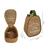 Maxbell Outdoor Sierra Bowls Cup Storage Bag Picnic Tableware Carrying Bag for BBQ Khaki