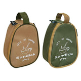 Maxbell Outdoor Sierra Bowls Cup Storage Bag Picnic Tableware Carrying Bag for BBQ Khaki