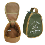 Maxbell Outdoor Sierra Bowls Cup Storage Bag Picnic Tableware Carrying Bag for BBQ Khaki