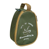 Maxbell Outdoor Sierra Bowls Cup Storage Bag Picnic Tableware Carrying Bag for BBQ Green
