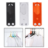 Maxbell Travel Hangers Metal Folding Clothes Hangers Space Saving Heavy Duty Durable Black