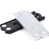 Maxbell Travel Hangers Metal Folding Clothes Hangers Space Saving Heavy Duty Durable Silver