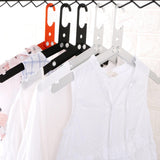 Maxbell Travel Hangers Metal Folding Clothes Hangers Space Saving Heavy Duty Durable Silver