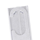 Maxbell Travel Hangers Metal Folding Clothes Hangers Space Saving Heavy Duty Durable Silver