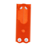 Maxbell Travel Hangers Metal Folding Clothes Hangers Space Saving Heavy Duty Durable Orange