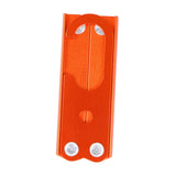Maxbell Travel Hangers Metal Folding Clothes Hangers Space Saving Heavy Duty Durable Orange