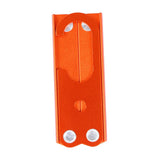 Maxbell Travel Hangers Metal Folding Clothes Hangers Space Saving Heavy Duty Durable Orange