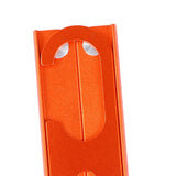Maxbell Travel Hangers Metal Folding Clothes Hangers Space Saving Heavy Duty Durable Orange