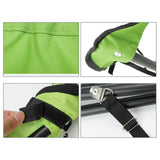 Maxbell Portable Folding Stool Lightweight Footstool for Backpacking Garden BBQ Green