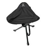 Maxbell Portable Folding Stool Lightweight Footstool for Backpacking Garden BBQ Black