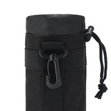 Maxbell Water Bottle Pouch Water Container Kettle Pack for Running Touring Hunting black
