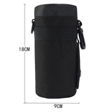 Maxbell Water Bottle Pouch Water Container Kettle Pack for Running Touring Hunting black