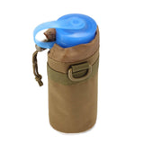 Maxbell Water Bottle Pouch Water Container Kettle Pack for Running Touring Hunting khaki