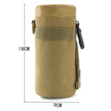 Maxbell Water Bottle Pouch Water Container Kettle Pack for Running Touring Hunting khaki