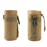 Maxbell Water Bottle Pouch Water Container Kettle Pack for Running Touring Hunting khaki