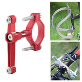 Maxbell Bicycle Water Bottle Cage Holder Bike Kettle Rack for Mountain Bikes Red