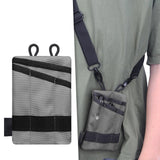 Maxbell Portable Tool Bag Foldable Oxford Cloth Easy to Carry for Hunting Camping Grey
