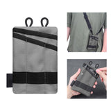 Maxbell Portable Tool Bag Foldable Oxford Cloth Easy to Carry for Hunting Camping Grey