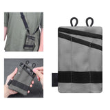 Maxbell Portable Tool Bag Foldable Oxford Cloth Easy to Carry for Hunting Camping Grey