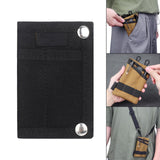 Maxbell Multi Use EDC Organizer Outdoor Sundries Bag Tool Bag Pocket Organizer Black