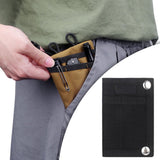 Maxbell Multi Use EDC Organizer Outdoor Sundries Bag Tool Bag Pocket Organizer Black