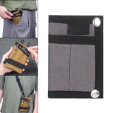 Maxbell Multi Use EDC Organizer Outdoor Sundries Bag Tool Bag Pocket Organizer Gray