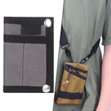 Maxbell Multi Use EDC Organizer Outdoor Sundries Bag Tool Bag Pocket Organizer Gray