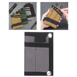 Maxbell Multi Use EDC Organizer Outdoor Sundries Bag Tool Bag Pocket Organizer Gray
