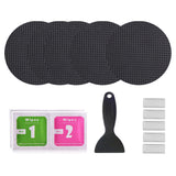Maxbell Strong Trampoline Repair Patches Fixing Hole Cover Durable Tape 4"x 4" 5 PCS